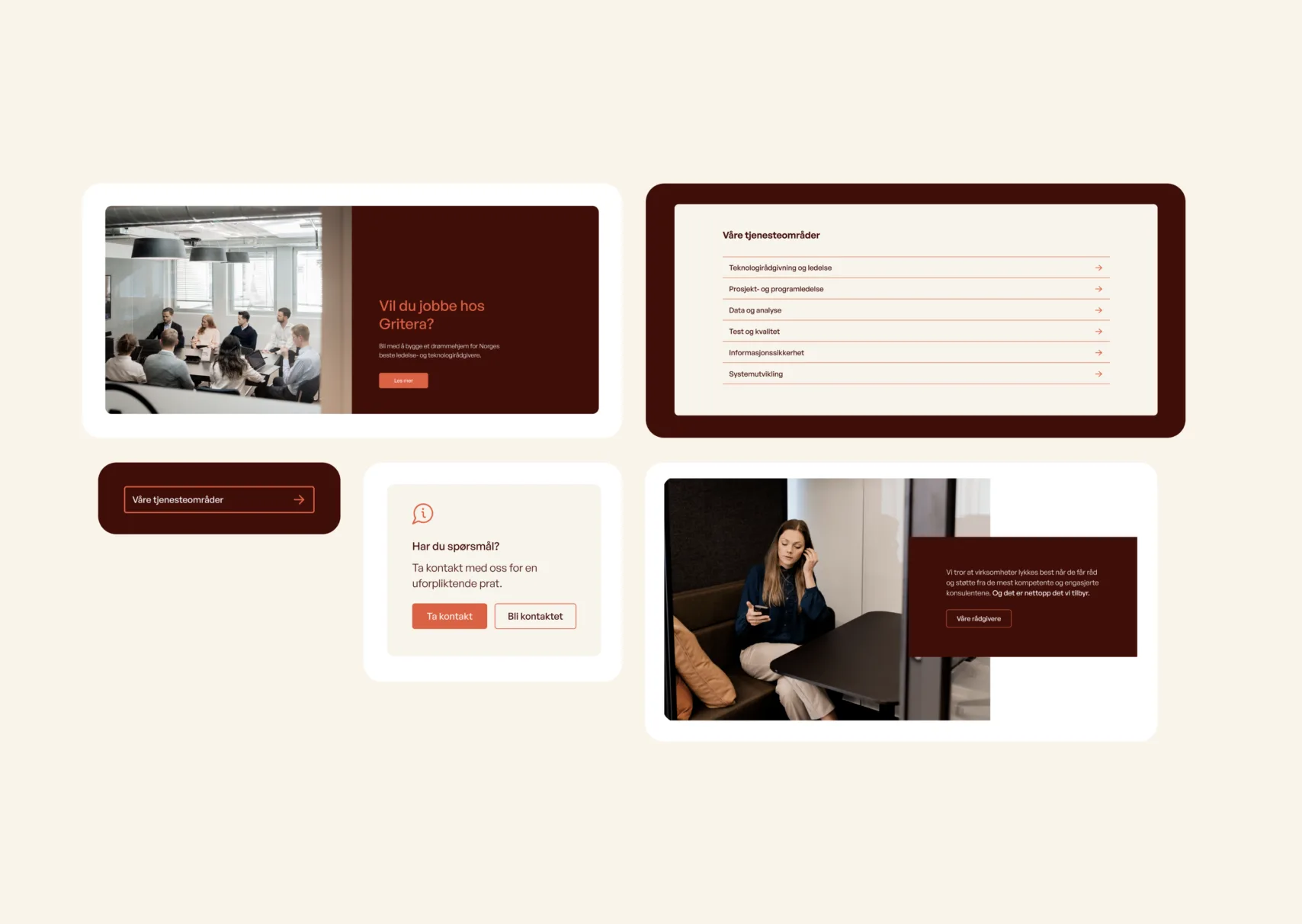 Gritera visuelt fremstilt