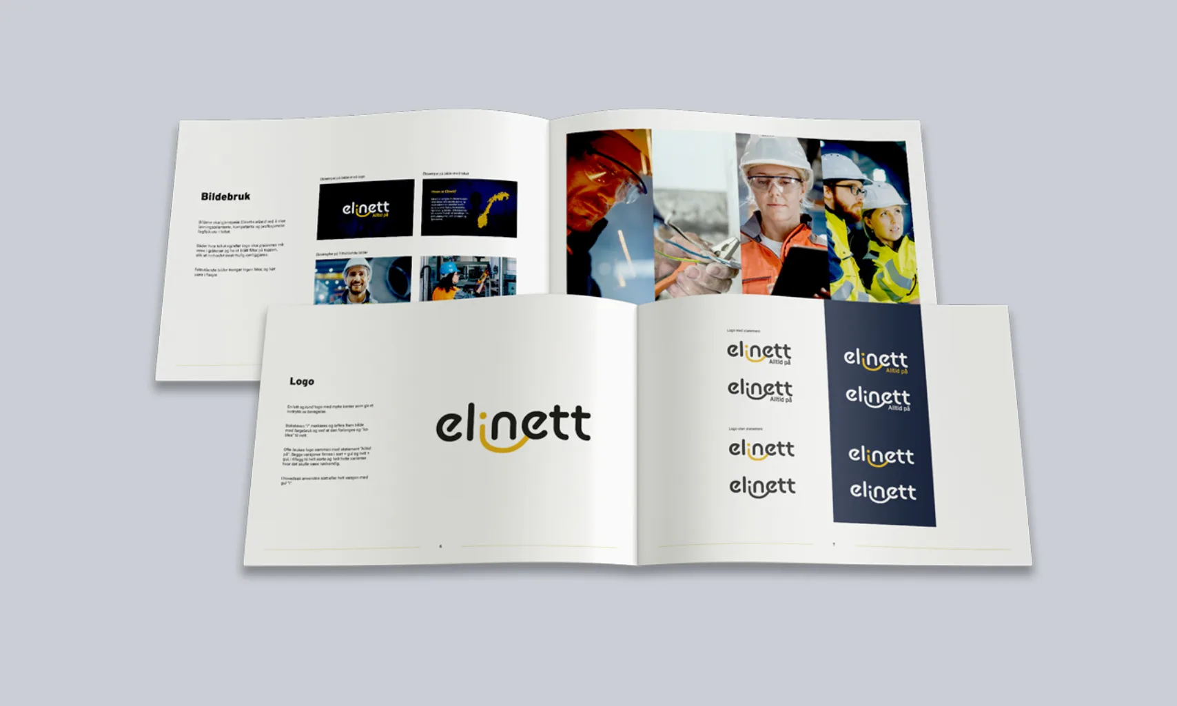 Foto som viser utsnitt fra profilen til Elinett