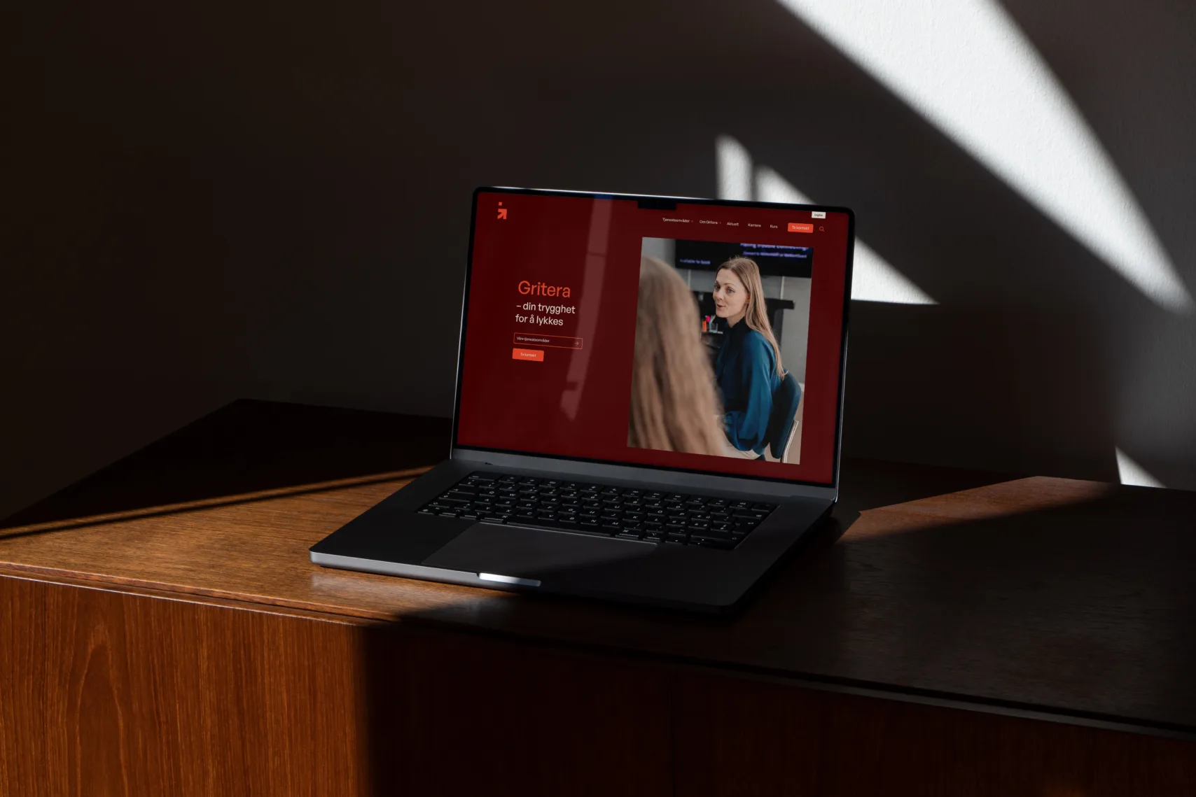 Gritera visuelt fremstilt